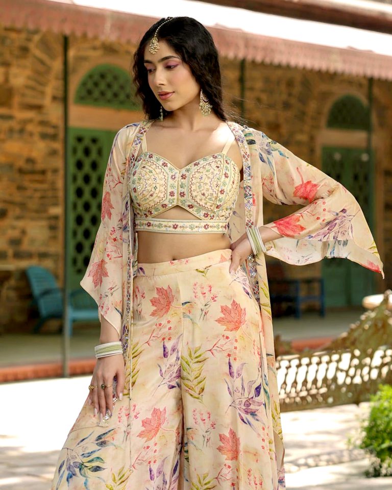 Gown & Croptop